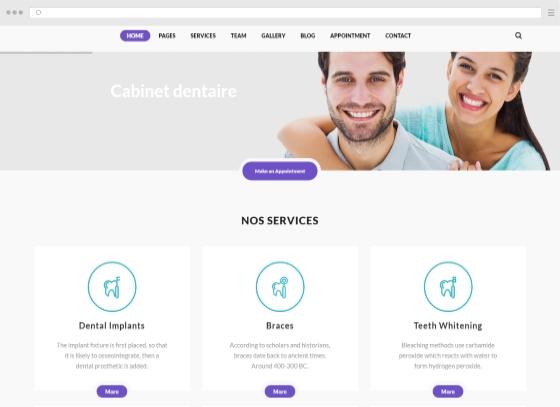 Creare un sito web per il dentista