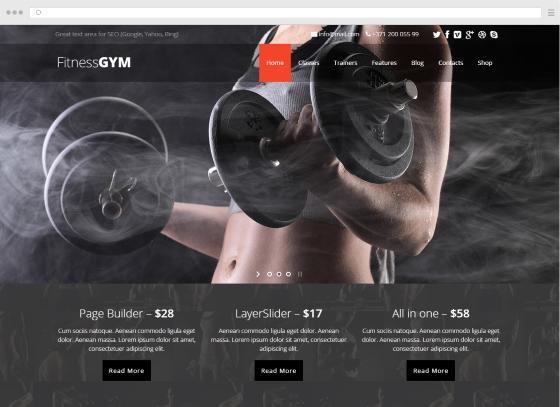 Creare un sito web per la palestra