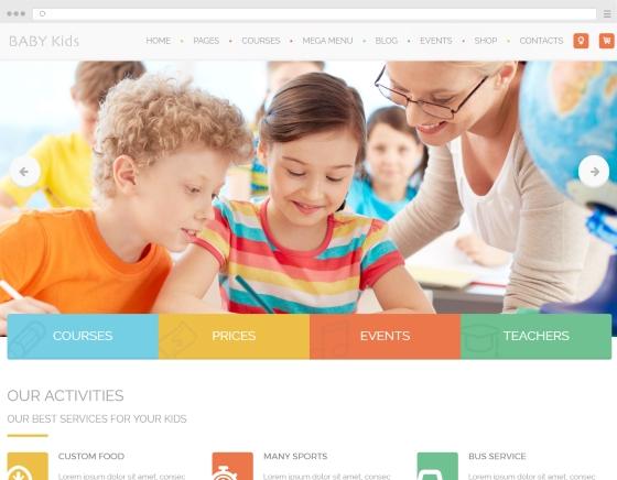 Creare un sito web childminder